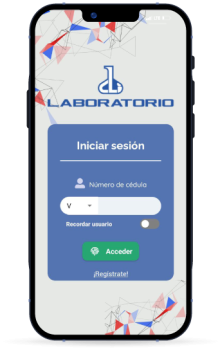 app laboratorio